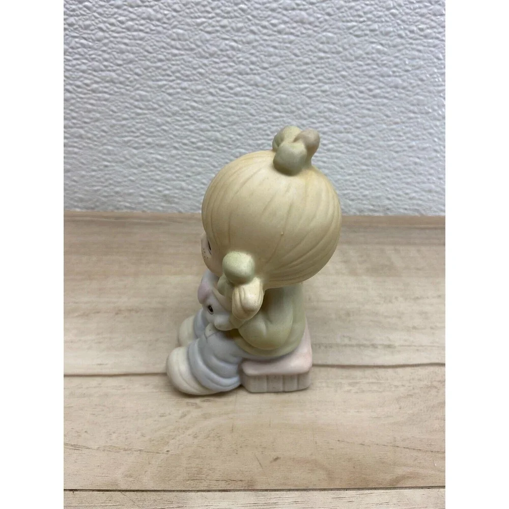 Vtg 1983 Enesco Precious Moments Join On The Blessings Porcelain Figurine